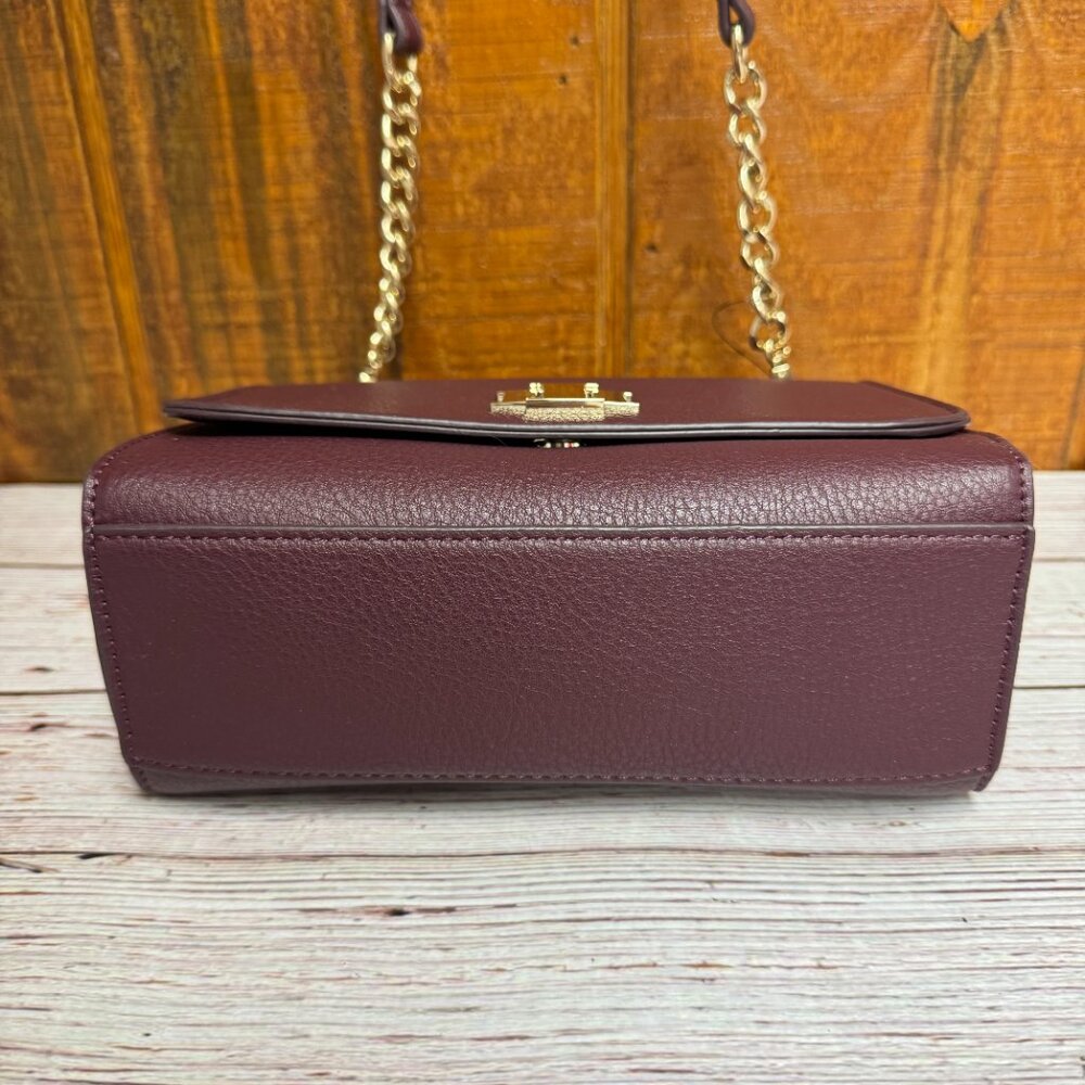 I.N.C. INTERNATIONAL CONCEPTS Sibbell Crossbody Bag – Red Plum - Picture 5 of 8